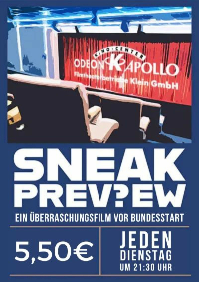 Filmplakat Sneak Preview