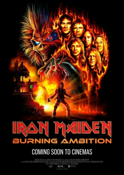 Filmplakat Iron Maiden: Burning Ambition