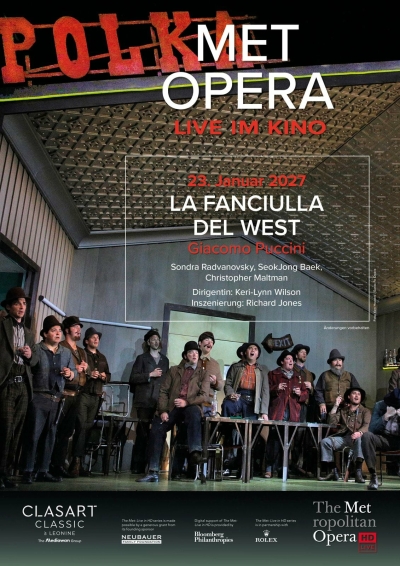 Filmplakat MET Opera: La Fanciulla del West 2027
