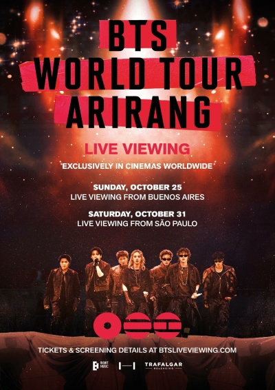Filmplakat BTS World Tour Arirang - Live Viewing