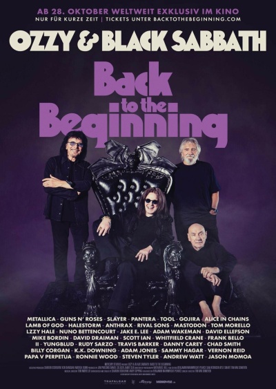 Filmplakat Ozzy & Black Sabbath: Back To The Beginning
