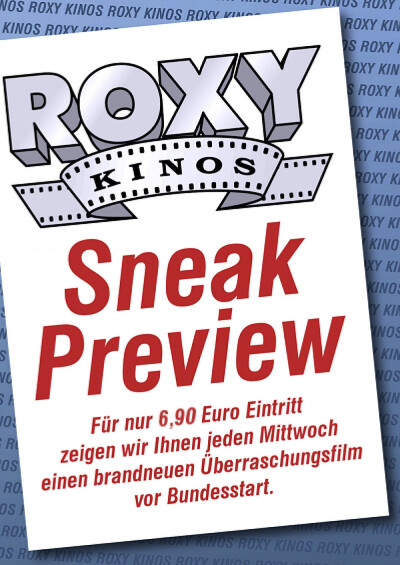 Filmplakat Sneak Preview