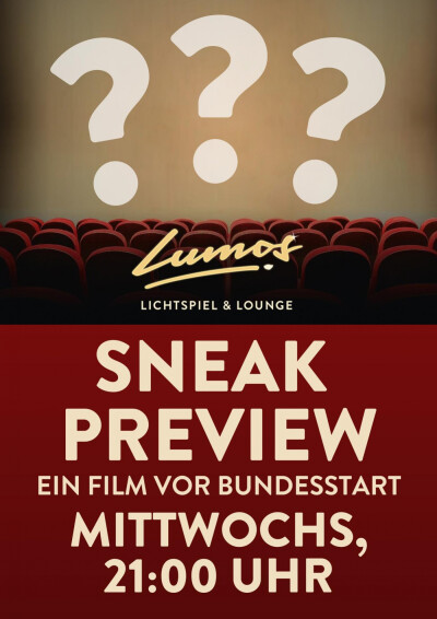 Filmplakat SNEAK PREVIEW