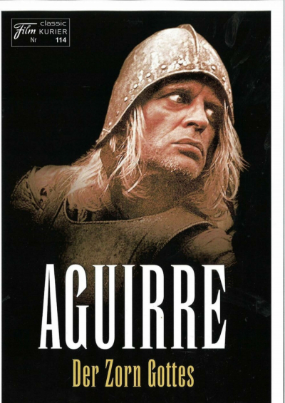 Filmplakat AGUIRRE, DER ZORN GOTTES