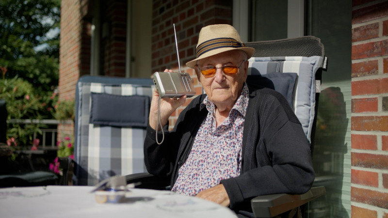 Szene aus Albrecht Weinberg - Es ist immer in meinem Kopf