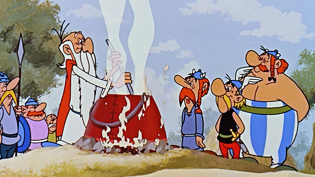 Szene aus Asterix der Gallier: Das Grosse Asterix Kino-Festival