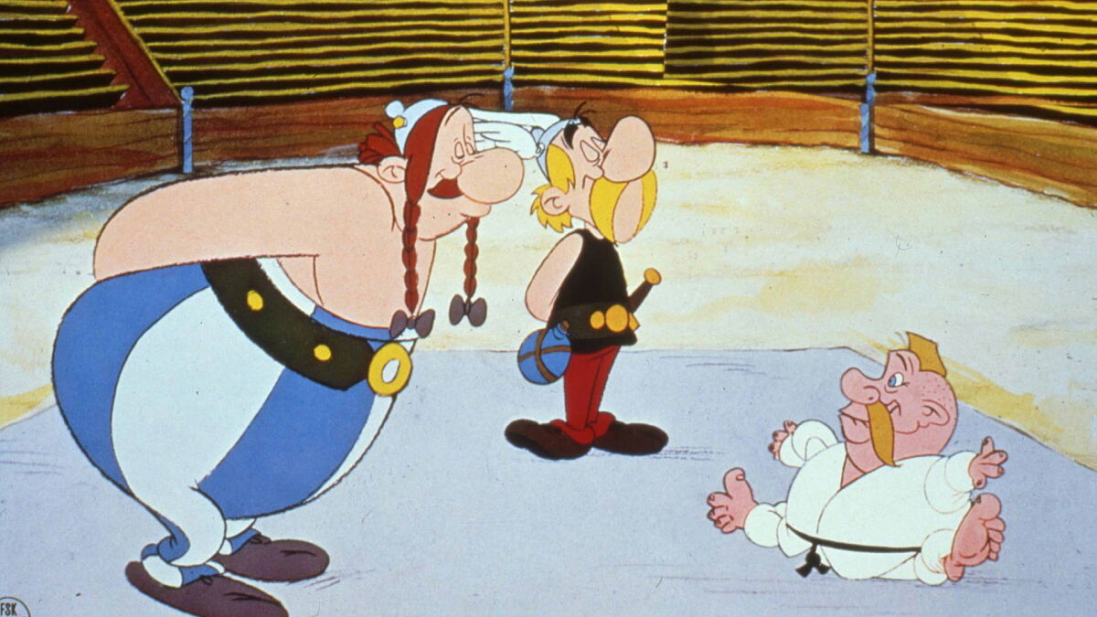 Szene aus Asterix erobert Rom: Das Grosse Asterix Kino-Festival