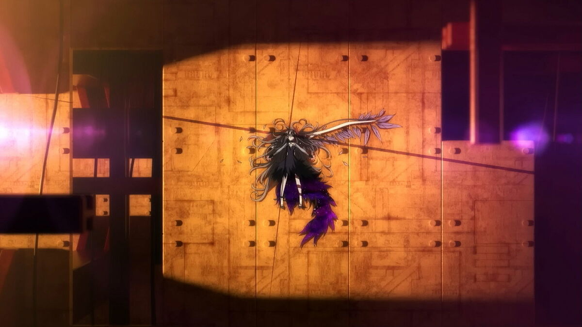 Szene aus Puella Magi Madoka Magica Der Film -Walpurgisnacht: Rising