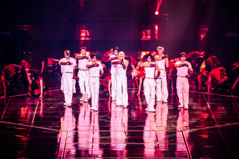 Szene aus Stray Kids World Tour ´RUN IT´ LIVE VIEWING