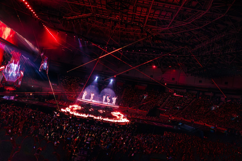 Szene aus Stray Kids World Tour ´RUN IT´ LIVE VIEWING