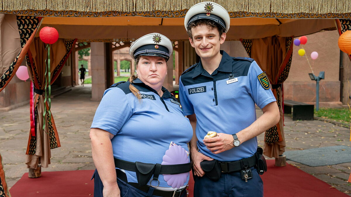 Szene aus Das Geheimnis der gestohlenen Maske